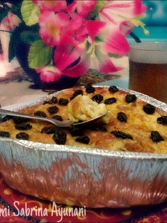 Foto resep Puding Roti Tawar Panggang
