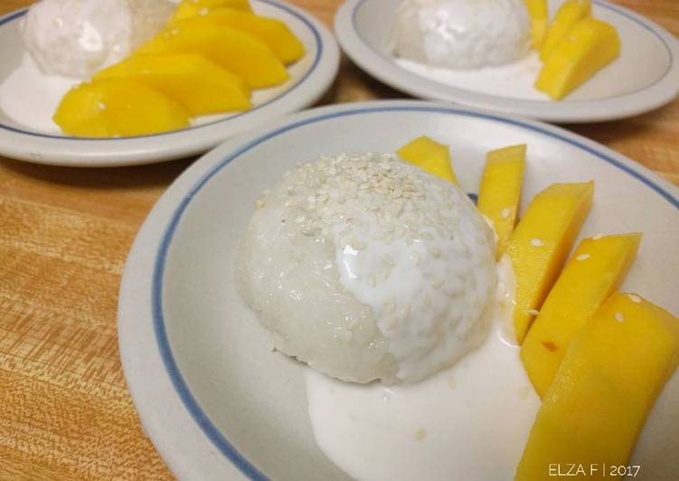 Cara Gampang Menyiapkan Mango Sticky Rice, Sempurna