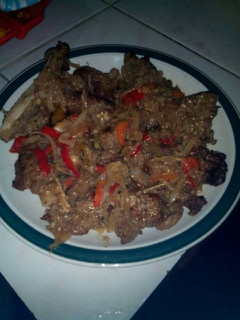 Una foto de Bistec de ternera al estilo dominicano