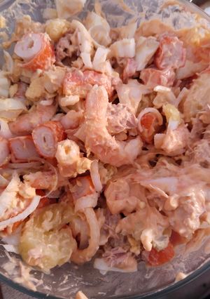 Una foto de Ensaladilla Tierra y Mar