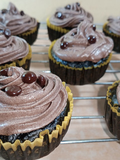 Foto resep Eggless Chocolate Cupcakes
