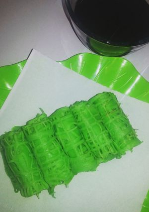 Foto resep Roti Jala Klasik Saus Coklat