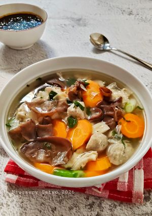 Foto resep Sup Kimlo Kembang Tahu Simple