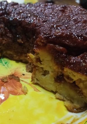 Una foto de Torta Pichula de Manzana y Avena