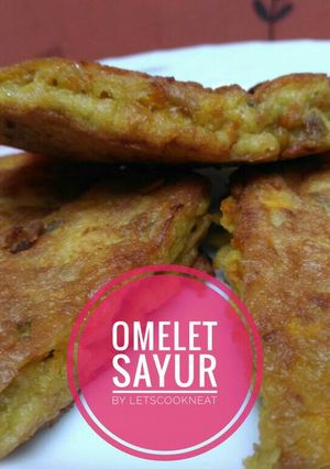 Foto resep Omlet Sayur