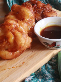 A picture of Jackfruit fritters.