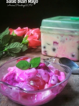 Cara Gampang Membikin Resep Salad Buah Mayo yang Lezat Sekali Anti Ribet, Lezat