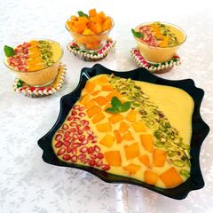 A picture of Mango Custard.