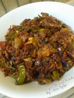 Foto resep Oseng Ikan Asin Klotok Cabe Hijau