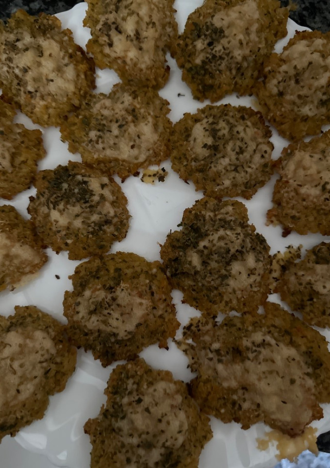 Una foto de 472. Galletas saladas de coliflor (picoteo)