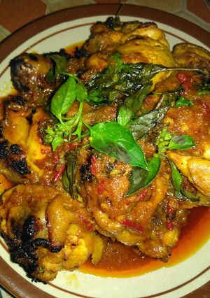Foto resep Ayam bakar kuah terasi