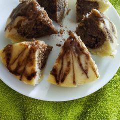 A picture of Vanilla chocolate cake.