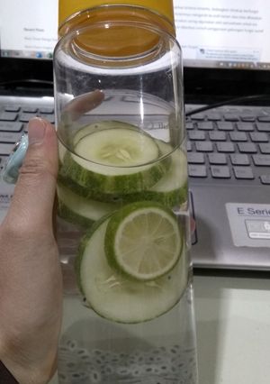 Foto resep Infus water Timun dan Jeruk Nipis