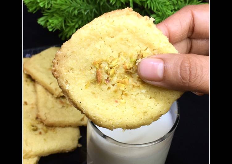 Recipe of Ultimate Mouth Melting Pista Cookies