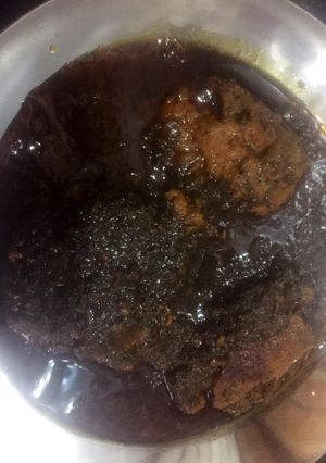 عکسی از دستور خورشت قلیه ماهی