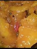 Vallam manga (sweet  mango south Indian  style) #madhu