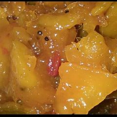 A picture of Vallam manga (sweet  mango south Indian  style) #madhu.