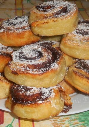 Kakaós csiga recept fotója