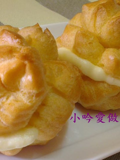 日式鮮奶油布丁泡芙 的食譜成品照片
