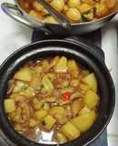 Thịt ba rọi kho khoai tây cực ngon. 🥔🥓