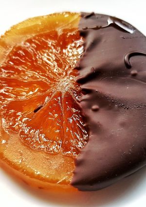 Una foto de Mandarina Clementina Almibarada y Chocolateada