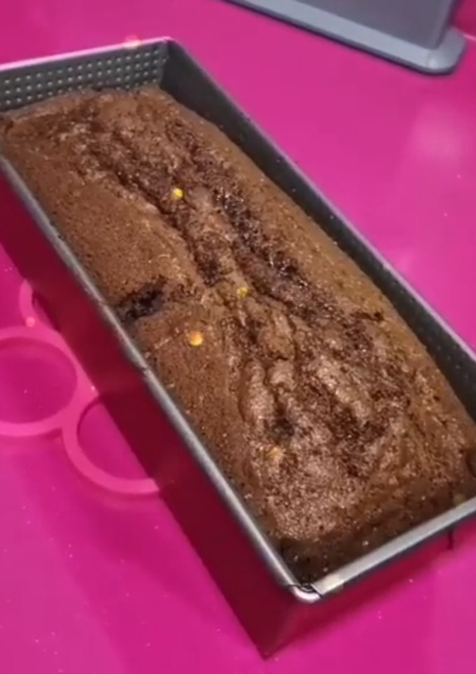 Una foto de Plumcake de chocolate y nueces