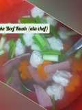 Smoke Beef Kuah (ala chef)