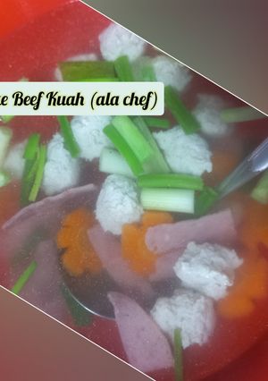Foto resep Smoke Beef Kuah (ala chef)