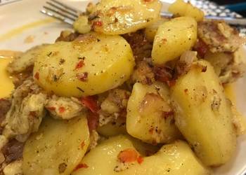 Popular Cuisine Chicken paella Delicious and Healthy