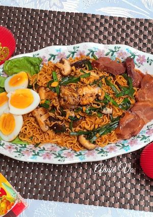 Hình của món Mì trường thọ.