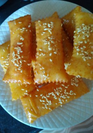 صورة لوصفة مقرمشات معسلة