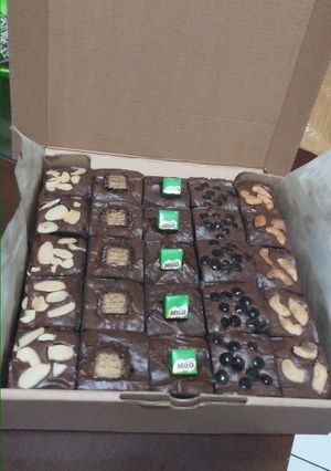 Foto resep Fudgy Brownies Sekat