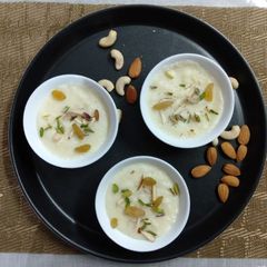 A picture of Almond Firni.