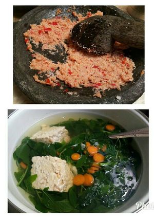 Foto resep Sayur Bening dan Sambel Kelapa Tempe