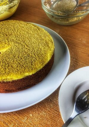Une photo de Vegan banana cake ou cake à la banane vegan