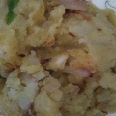 A picture of Aaloo chokha.