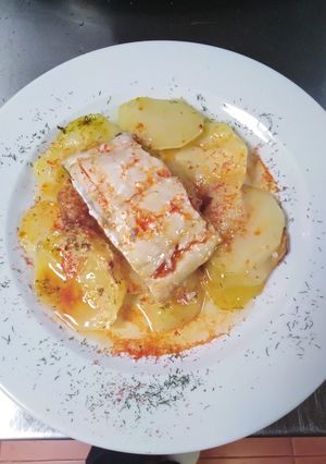 Una foto de Bacalao a la gallega