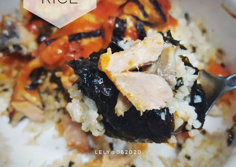 Salmon Mentai Rice