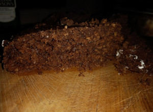 Una foto de Torta de avena cocoa y banana
