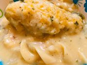 A picture of cheesy dumplings