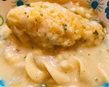 New Recipe Creamy Cheesy Dumpling Soup  Most Delicious