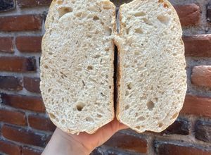 Una foto de Pan de masa madre