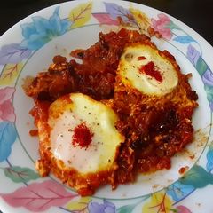 A picture of Shakshuka.