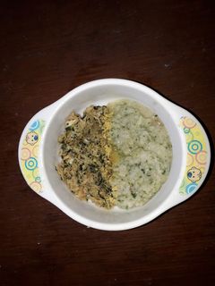 Foto resep Mpasi 9mo+ tim nasi brokoli ayam suwir