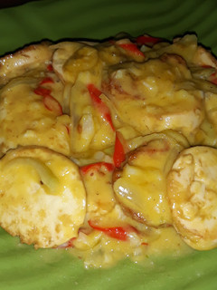 Foto resep Salted Egg Tofu
