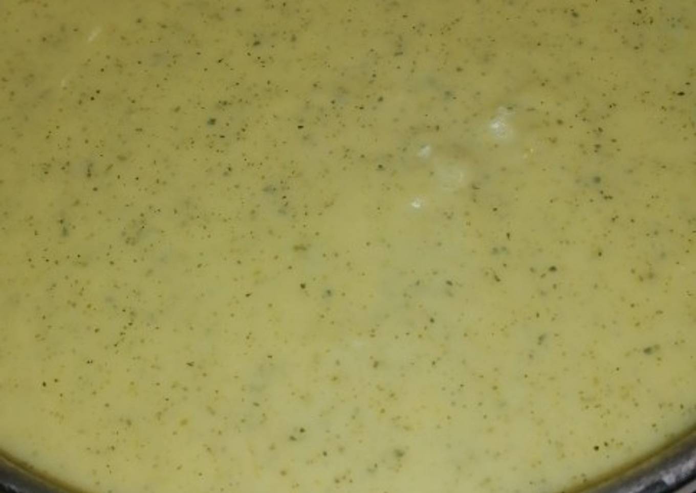 Crema de calabacín de mi mami