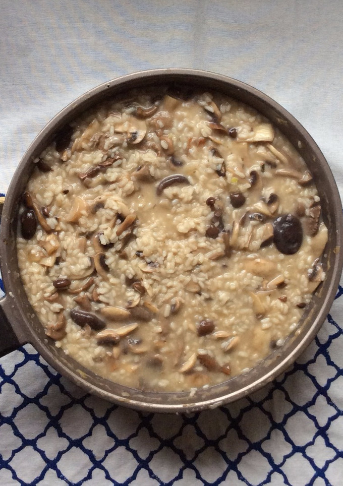 Una foto de Risotto de setas