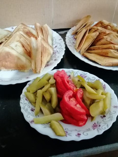 عکسی از دستور اسنک مرغ ،سبزیجات