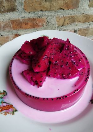 Foto resep Ager ager buah naga