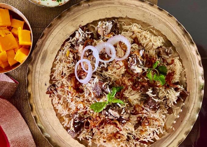 Recipe of Bobby Flay Mutton Yakhni Pilaf
